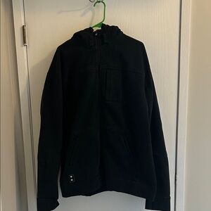 lululemon athletica Black Zip Up Sweater